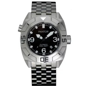 Dive Watch 500m Pro Diver Watches for Men explosion with Helium Valve Sapphire Crystal and Rotating Bezel Seal 