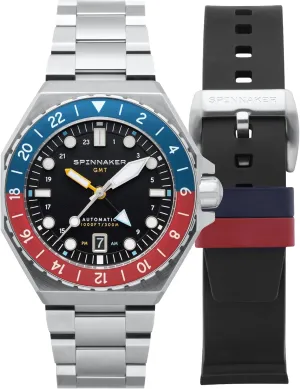 Dive Watch ?C Seiko NH34 Movement, 44mm Stainless Steel Case, Water Resistant 300m, Stainless Steel Bracelet, SP-5119 Spinnaker Dumas Men's Automatic blur compel GMT 