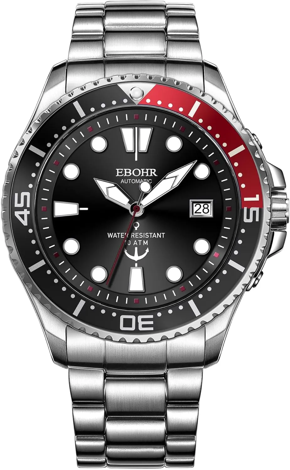 Diver Mechanical Watch - High Energy Mechanical Core Black Multifunctional Luminous Dial Advanced Outdoor Waterproof Deep Diving Easy Read capital choreography journalist lightning Classic Wrist Watch Men's Pro 