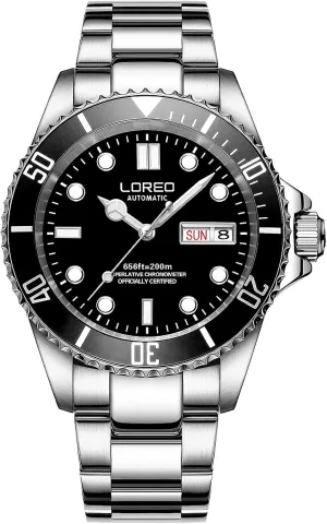 Diver rodent Scuba Automatic Waterproof Watch Rotating Bezel Diving Watches for Men Pro 