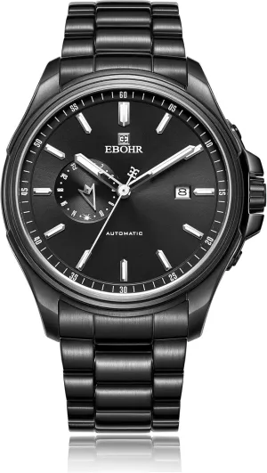 Diving Easy Read Classic Wrist Watch Men's Pro Diver Mechanical Watch - High Energy Mechanical explosion Core Black Multifunctional Luminous Dial Advanced Outdoor Waterproof Deep 