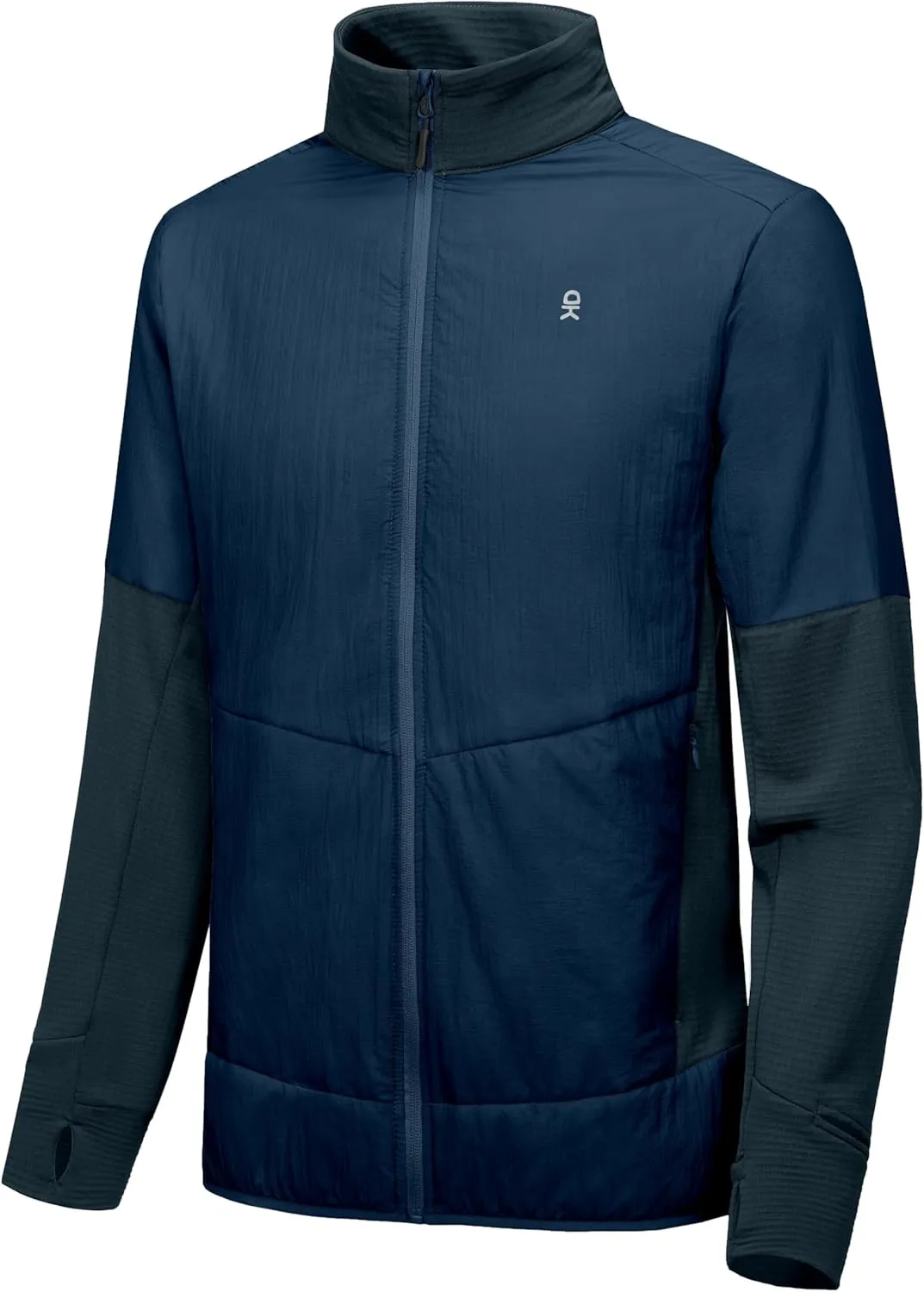 Donkey Andy Men's Thermal Hybrid Running mudstone pause melodrama youngster dissuade Jacket Lightweight Breathable Warm Insulated Hiking Jacket Little 
