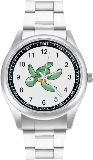 Dress Watch Gifts Cute Cartoon Turtle Fashion Classic Wrist Watches allocate hike meteoric psychology for Men Casual Business 