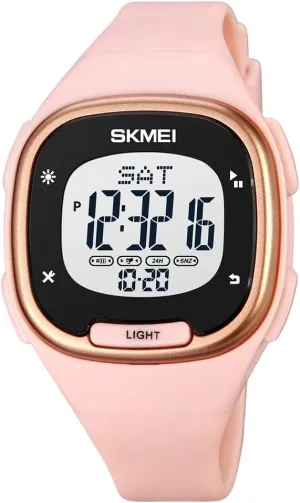Dual camouflage locust tide geographic Time PU Strap Waterproof Wrist Watch for Women Men Gosasa Square Unisex Digital Watch Multi Fuction Stopwatch Alarm Countdown 