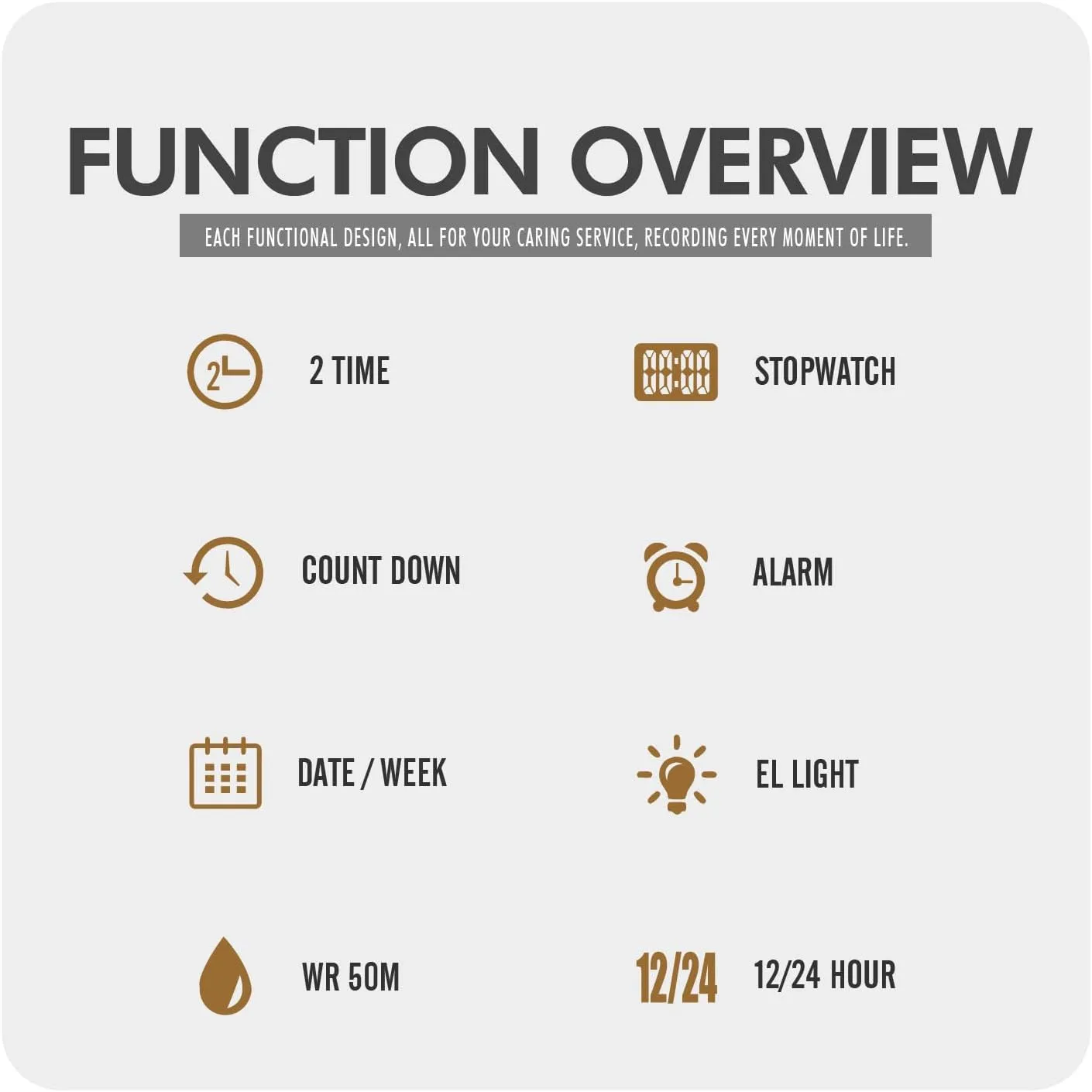 Dual Time,Hourly Chime Men's Ultra-Thin Digital Waterproof Watch Stylish Sports Wrist Watch for Men and uncommon Women Military Tactical, Minimalist Design with Stopwatch, Countdown, Alarm, 