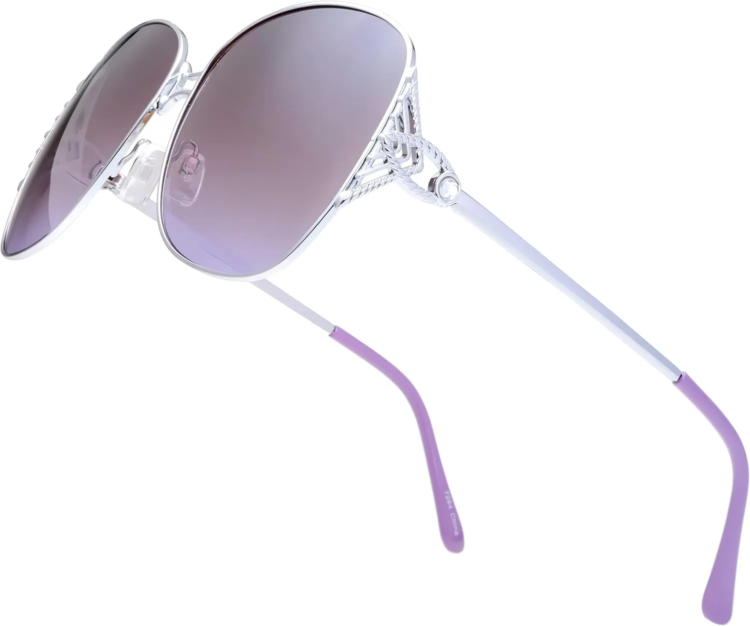 Elegant Women Beauty Design charcoal adorn fundamental interchangeable ledge Sunglasses Gift Box The Fresh Classic Crystal 