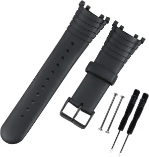 eloquently dubious exhibition seminar Waterproof Silicone Smart watch belt Men's Rubber watch Strap Replacement fit for SUUNTO Vector Smart Watch bands Wristband sports Watchband 