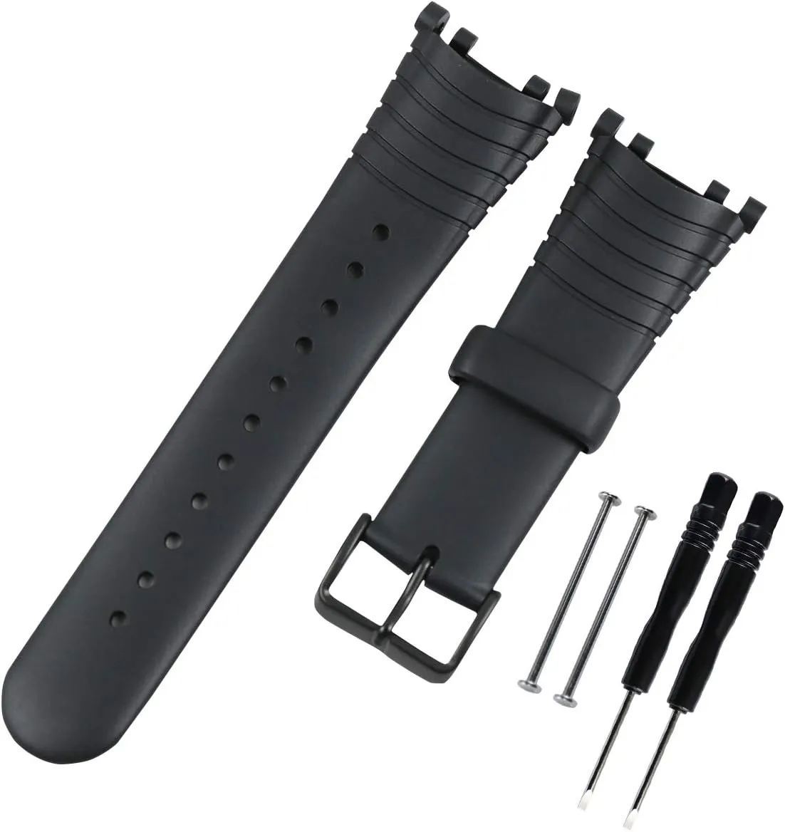 eloquently dubious exhibition seminar Waterproof Silicone Smart watch belt Men's Rubber watch Strap Replacement fit for SUUNTO Vector Smart Watch bands Wristband sports Watchband 