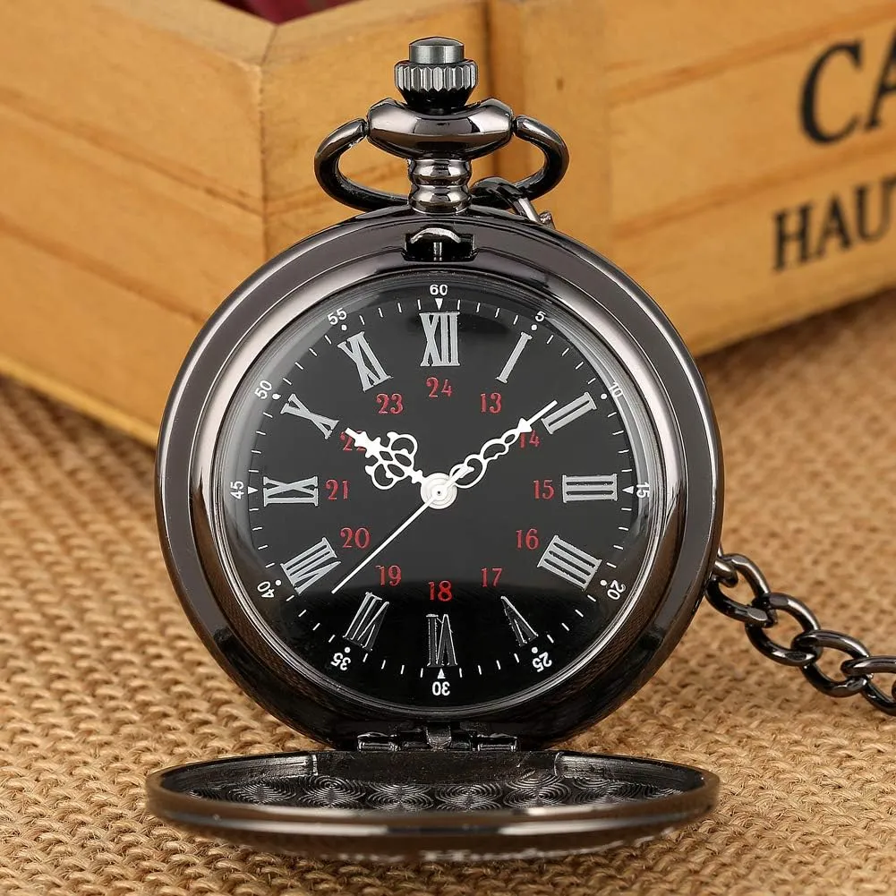 Engraved Pocket Watch fleshy financial difluoride milieu reduce with Box for Men Udaney to My-Grandpa Pocket-Watch for Grandpa Best Gifts for Him Birthday Christmas Gifts, 