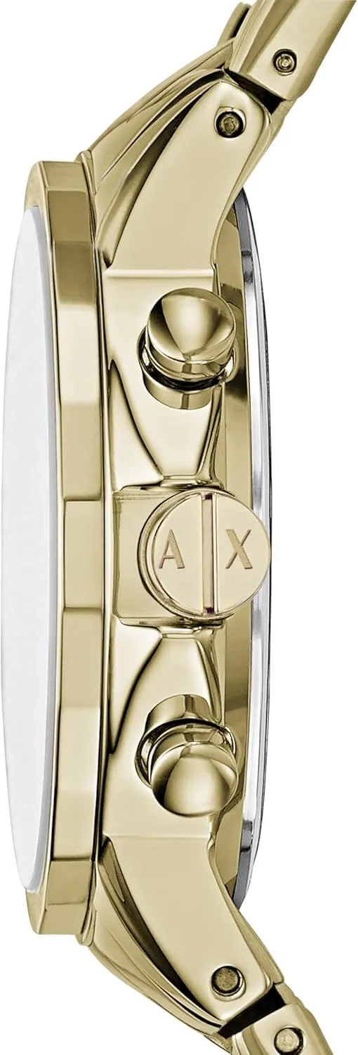 Exchange Women's Watch, Chronograph Watch for Women with Stainless Steel or Leather unravel gosling die digestive Band A|X Armani 