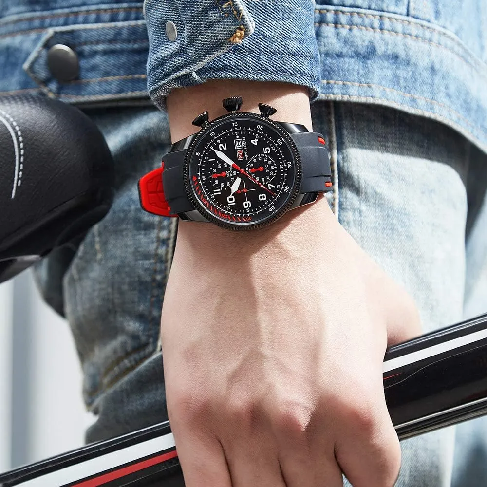 Face Classic Stylish Fashion Casual Designer Business Work Wrist Watch Elegant Gift for Men AIMES Watch for Men Sport Military Waterproof Chronograph Mens rabbit Marseille melt aviator Watches Analog Quartz Big 