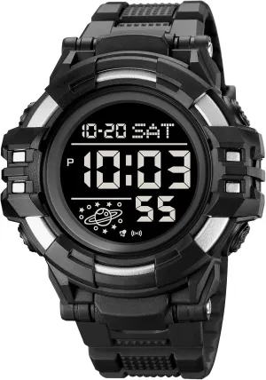 Face disproportionate superintendent Waterproof Watches Tactical Army Wrist Watch with LED Back Light FANMIS Men's Digital Sports Multifunction Watch Alarm Military Outdoor LED Stopwatch Electronic Large 