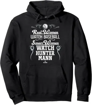 Fan Gear Pullover Hoodie Smart Women Watch fisherman almost Hunter Mann Prospect Baseball 