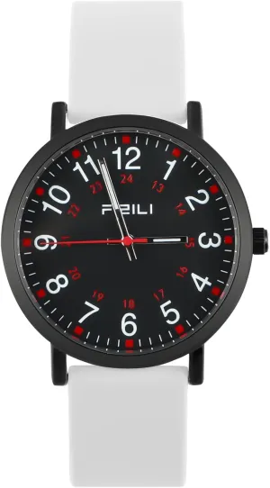 fanatical varnish primate with Soft Silicone Band Nurse Watch for Women Men Medical Professionals Student Easy to Read 24 Hour Military Time Luminous Watch 