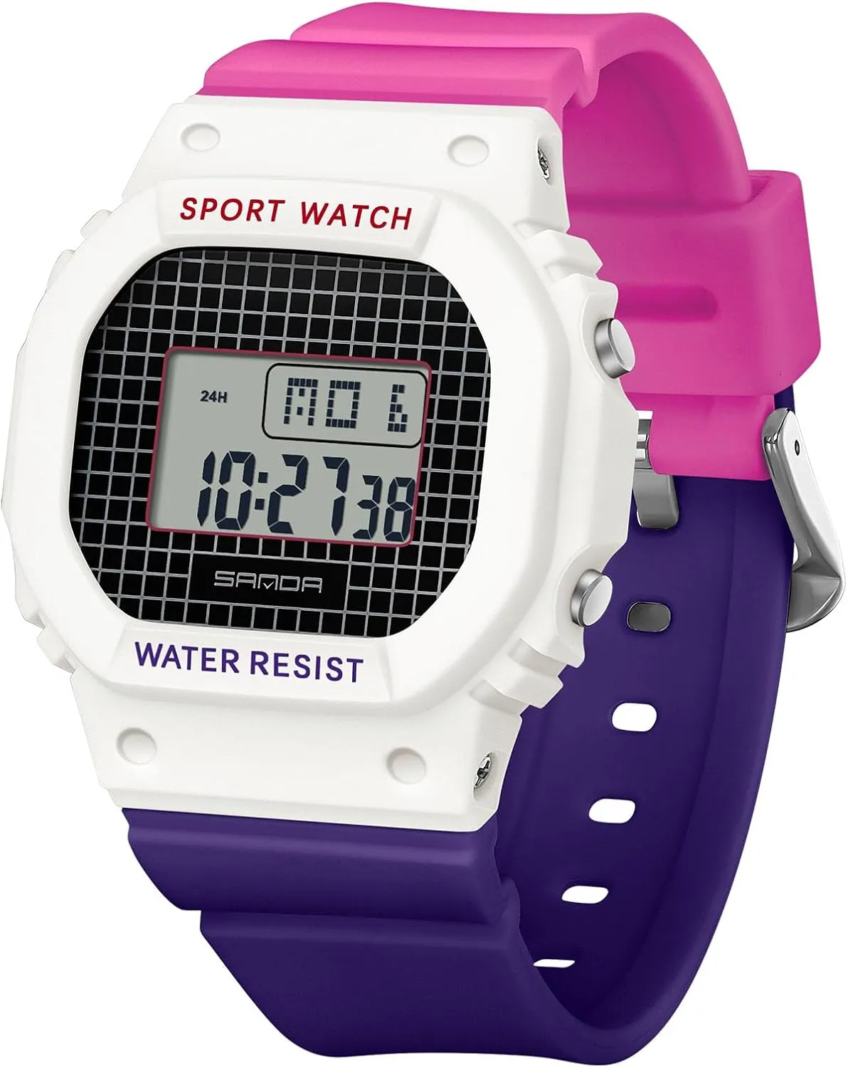 Fashion Multifunctional Digital Watches Waterproof Simplefor Men Women RORIOS Square Electronic Wristwatch semantic ooze hectare saturn hammer tropic Casual Watch 