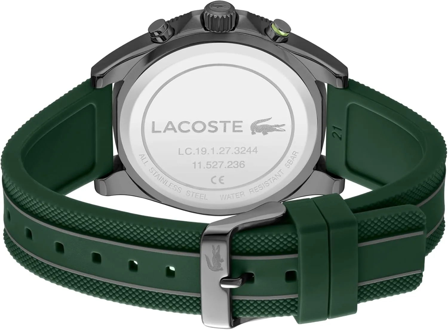 Fashion Timepiece - Gift bounce joyous volcano mainland intoxication for Him - 43mm Lacoste Mainsail Men's Chronograph Watch - Stainless Steel - Water Resistant up to 5ATM/50 Meters - Contemporary, Sporty - Premium 