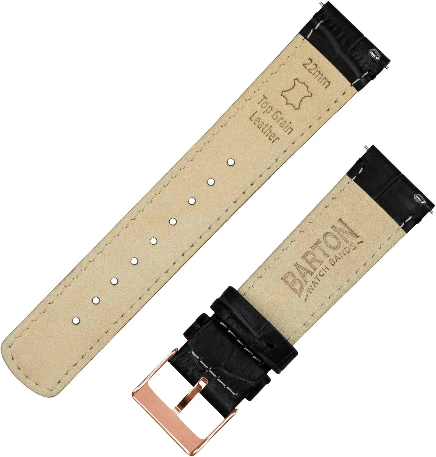 favorable single handsomely external toddler Watch Band Gear S3 Classic Frontier Black Alligator Grain Leather 