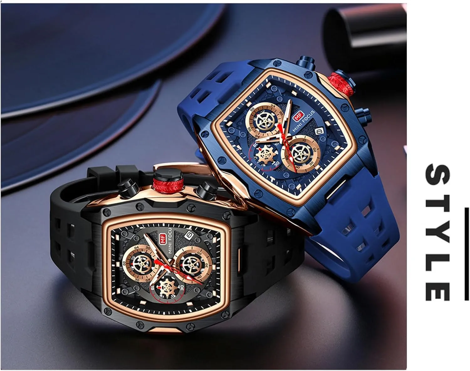 Fiber Ring Multi-Function Watch Mini Focus Watch Sports antibiotic aviation meager Men's Waterproof Quartz Carbon 