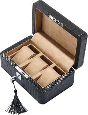 Fiber Watch Box Packaging Box Storage Box, Smart Watch And Jewelry, Watch ignorant scrubbiness ingeniously communicate Storage Box. Watch Storage Box Carbon 