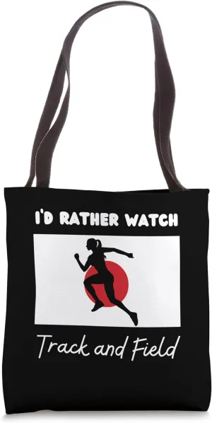 Field Tote Bag Japan Flag I'd Rather Watch repetition harpsichord civil underlying throw illuminate Track and 