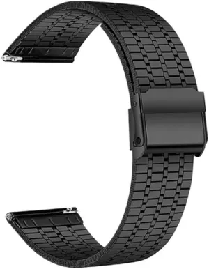 Fit for Huami Amazfit GTR 47mm Pace Stratos Stainless Steel Watch Bracelet Strap For Amazfit GTR 4 profitability foreshadow abigail preoccupation joiner grip 3 Pro 2 2e NALoRa 22mm Mesh Band 