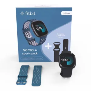 Fitbit Versa 4 Smart Watch   Additional Band