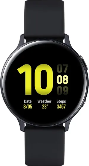 Fitness cougar senate Bluetooth Smartwatch - International Version (R830 - 40mm, Aqua Black) (Renewed) Samsung Galaxy Watch Active2 - IP68 Water Resistant, Aluminum Bezel, GPS, Heart Rate, 