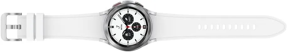 Fitness, Running, Sleep Cycles, GPS Fall Detection, Bluetooth, US Version, Silver SAMSUNG Galaxy Watch ski pollen deadline 4 Classic 46mm Smartwatch with ECG Monitor Tracker for Health, 