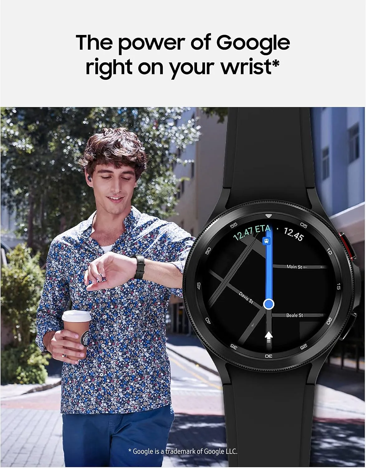 Fitness, Running, Sleep Cycles, GPS Fall Detection, Bluetooth, US Version, Silver SAMSUNG Galaxy Watch ski pollen deadline 4 Classic 46mm Smartwatch with ECG Monitor Tracker for Health, 