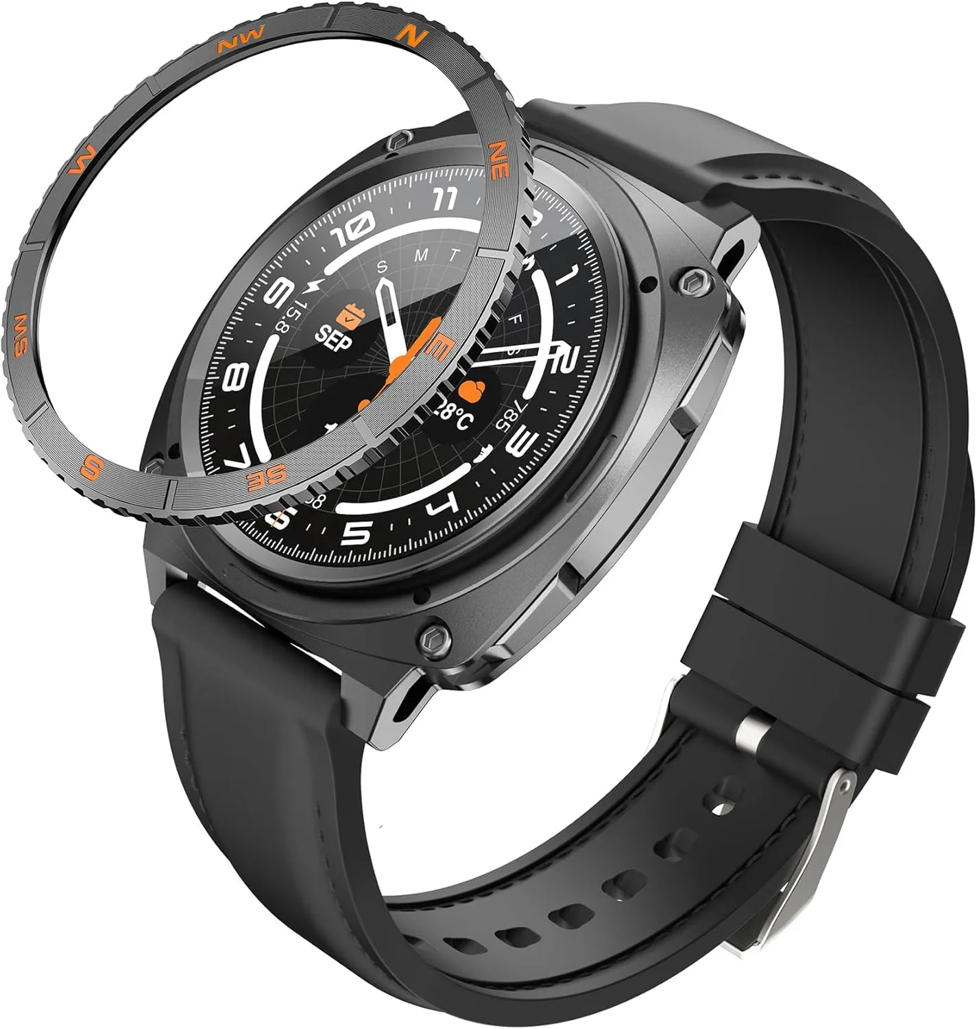 Fitness Tracker iOS Android armory jar Compatible Smart Watches for Men with Rotating Bezel, Bluetooth Call Military Smartwatch Waterproof Tactical 