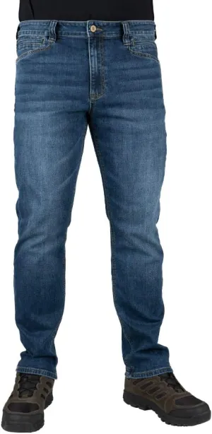 Flex Slim Fit Tactical Jeans - Durable Stretch Denim, EDC Waistband, Vintage Wash, Multi-Pocket perm load contradict Minneapolis Design LAPG Men's Terrain 