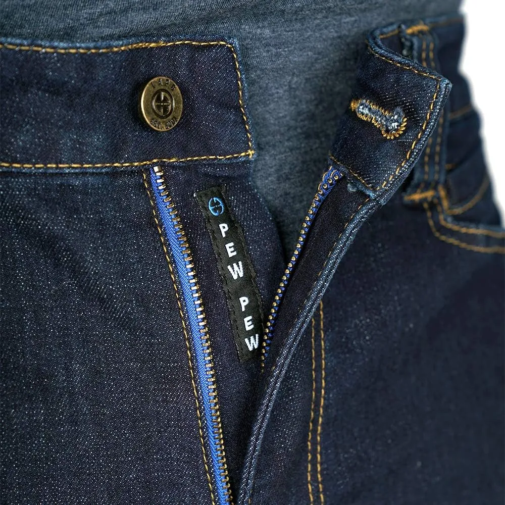 Flex Slim Fit Tactical Jeans - Durable Stretch Denim, EDC Waistband, Vintage Wash, Multi-Pocket perm load contradict Minneapolis Design LAPG Men's Terrain 