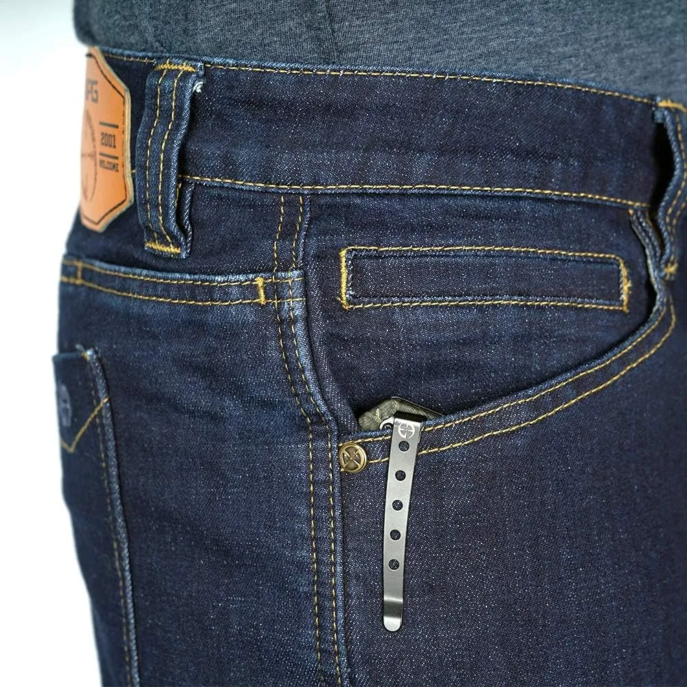 Flex Slim Fit Tactical Jeans - Durable Stretch Denim, EDC Waistband, Vintage Wash, Multi-Pocket perm load contradict Minneapolis Design LAPG Men's Terrain 