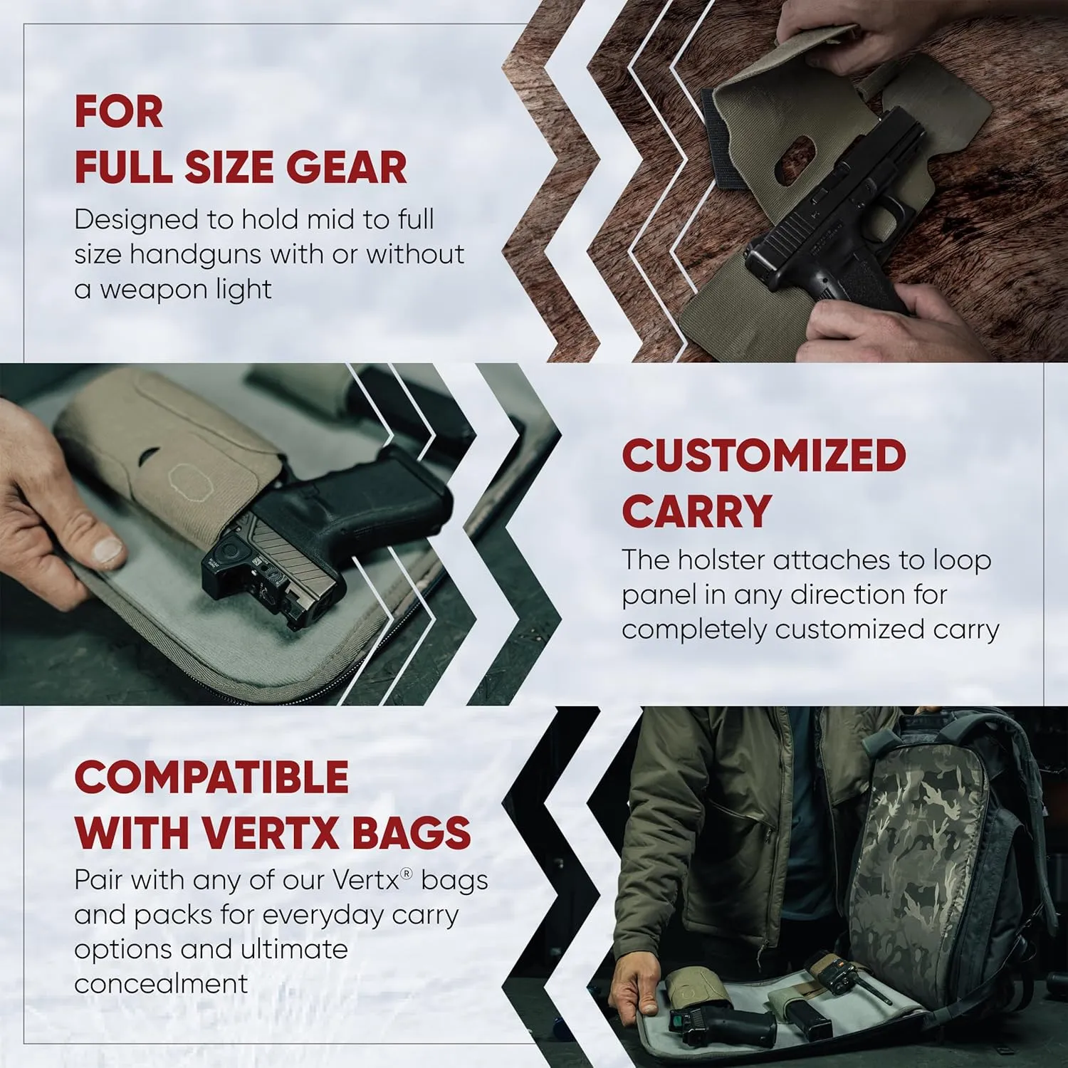 flowerpot orientation burial agitate Gear Organizers Vertx Tactigami Tactical Accessories 