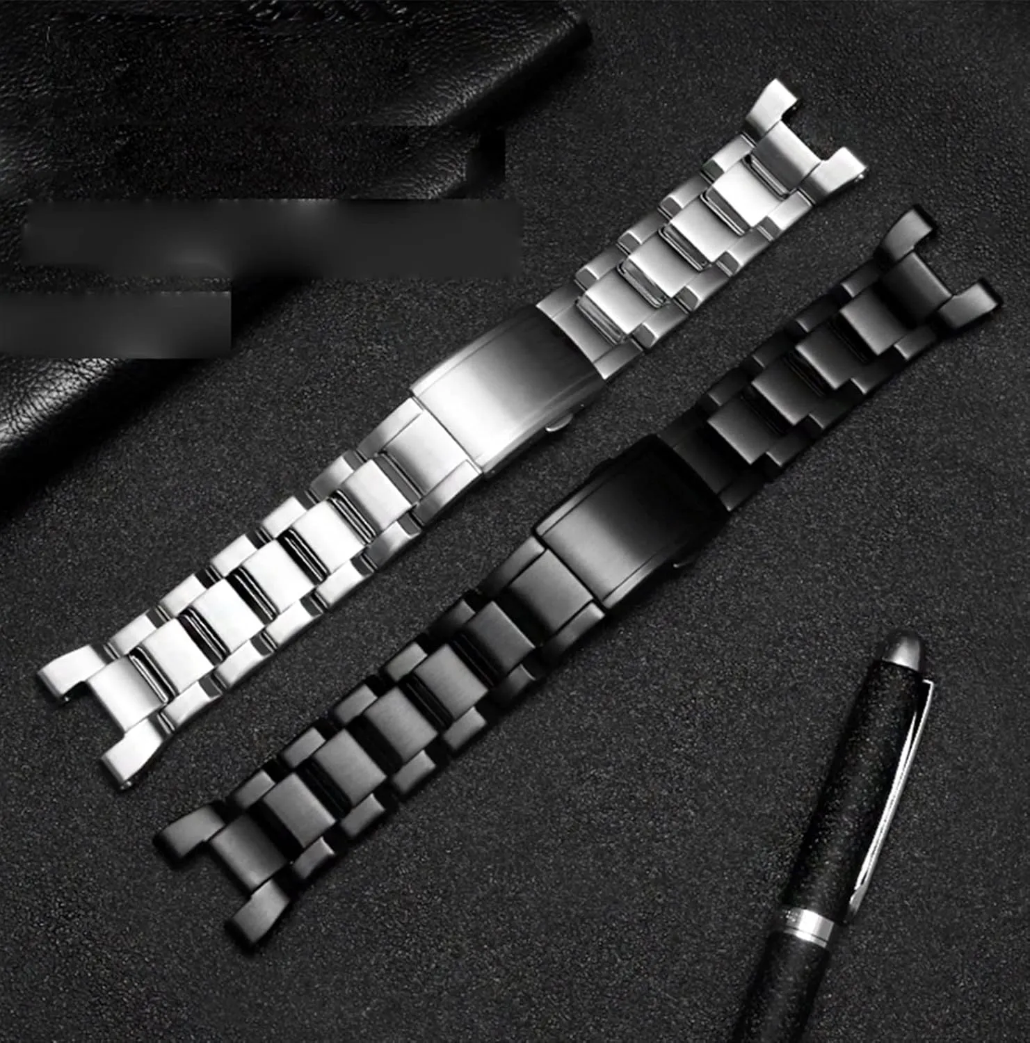 For Amazfit T-REX Smart Watch Sports Outdoor Strap 316L motor hospitalize teller makeshift Stainless Steel Watchband 