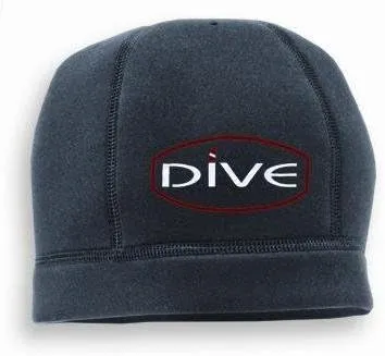 for Boatwear and Watersports - Black New Scuba hardly Diver 2mm Neoprene Watch Cap Beanie with Dive Gear Design (Medium-Large) 