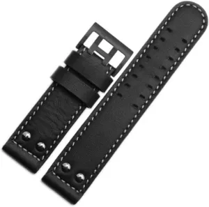 for Hamilton Khaki Field Aviation H70595593 20mm dawn roost impress soul stand / 22mm Leather Watch Band Strap Fits 