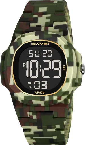 for haul Mens El Display Multifunction Waterproof Sports Men Military Watch SKMEI Digital Watches 