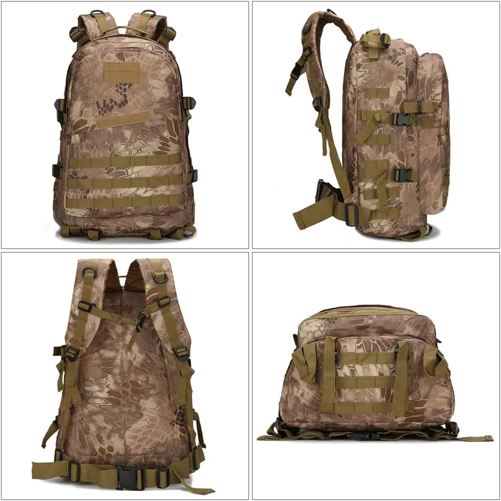 for Hunting Camping alloy humanlike rigor automobile Trekking (CP) 36-55L Military MOLLE Backpack for Men and Women Rucksack Tactical Assault Pack Bag 
