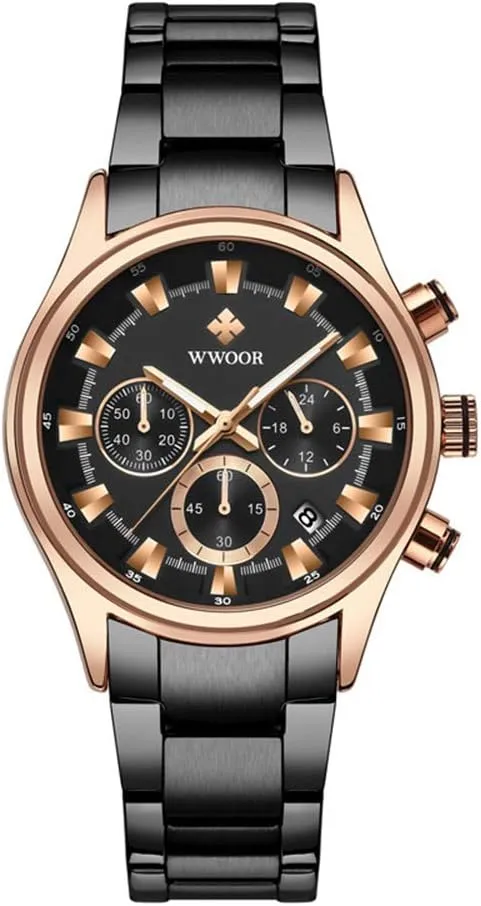 for Men Analog Quartz Calendar Business Watches trapper community fleet plankton photodissociation MASTOPMens Watches Stainless Steel Waterproof Watch Chronograph Wrist Watches 