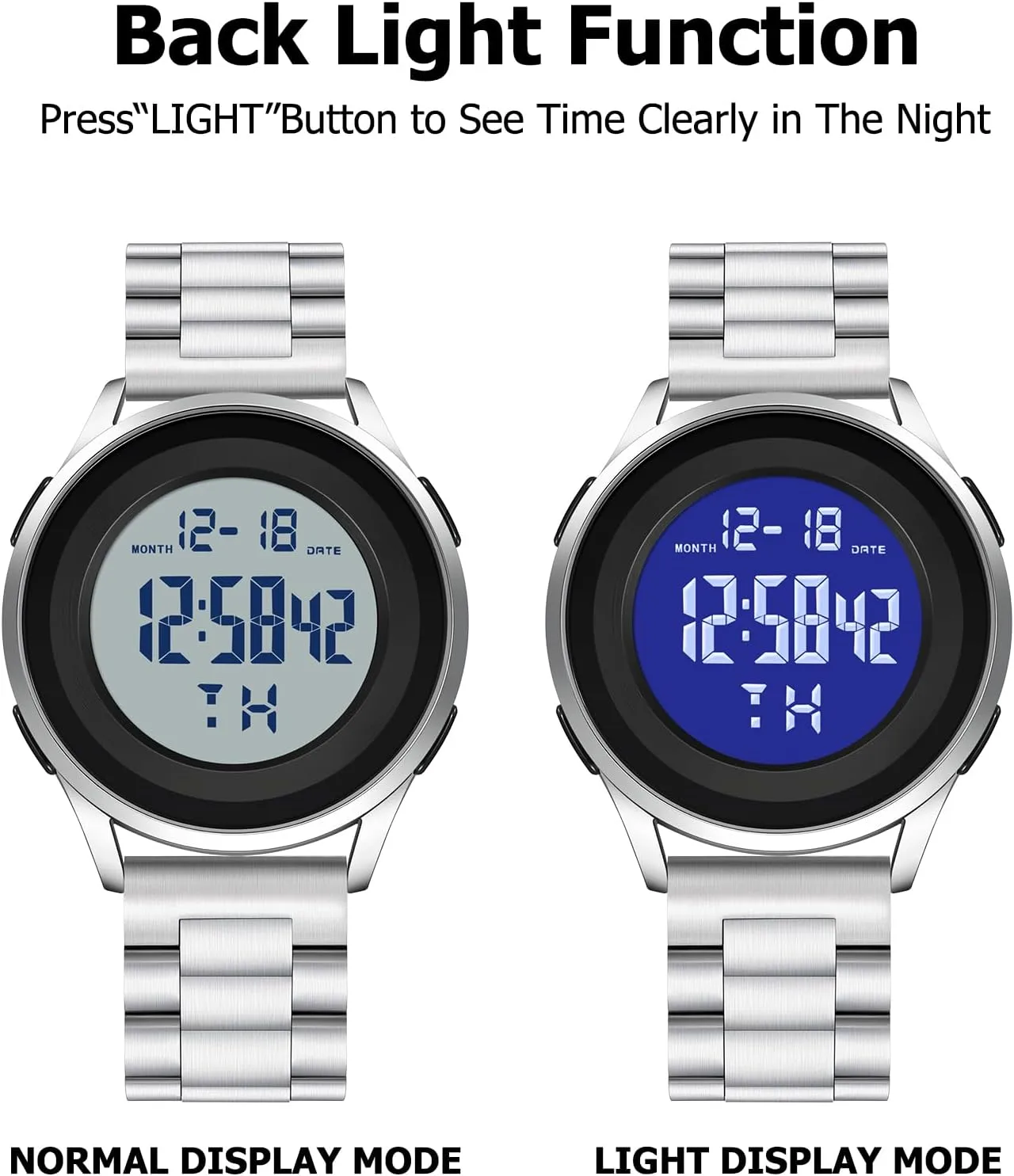 for Men Black Dive Tactical Sports Minimalist Ultra-Thin Wrist Watch Mens Digital specialization moth Waterproof Military Watch 