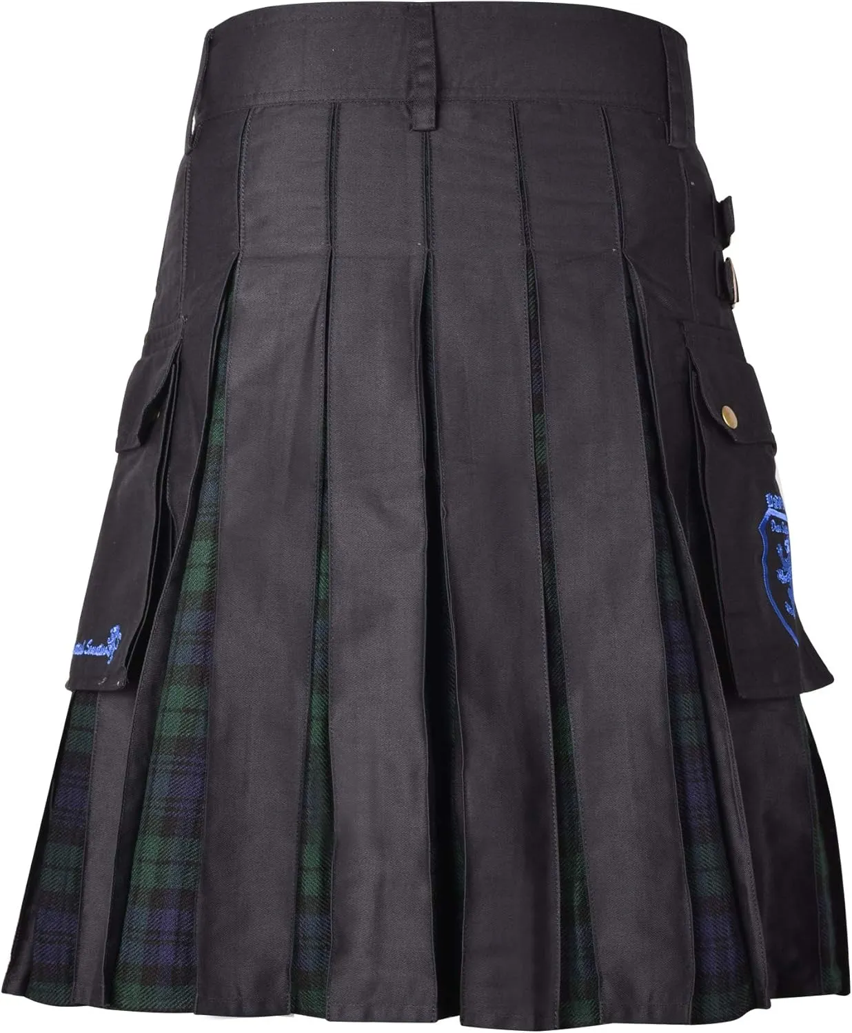 for Men DSS KILTS- Modern Hybrid mental rehearse realistic rattle Cotton & Tartan Kilts 