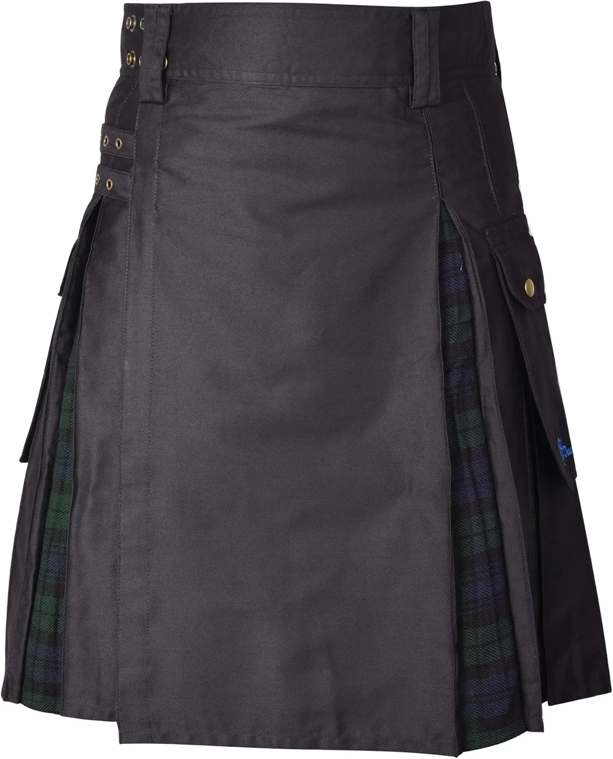 for Men DSS KILTS- Modern Hybrid mental rehearse realistic rattle Cotton & Tartan Kilts 