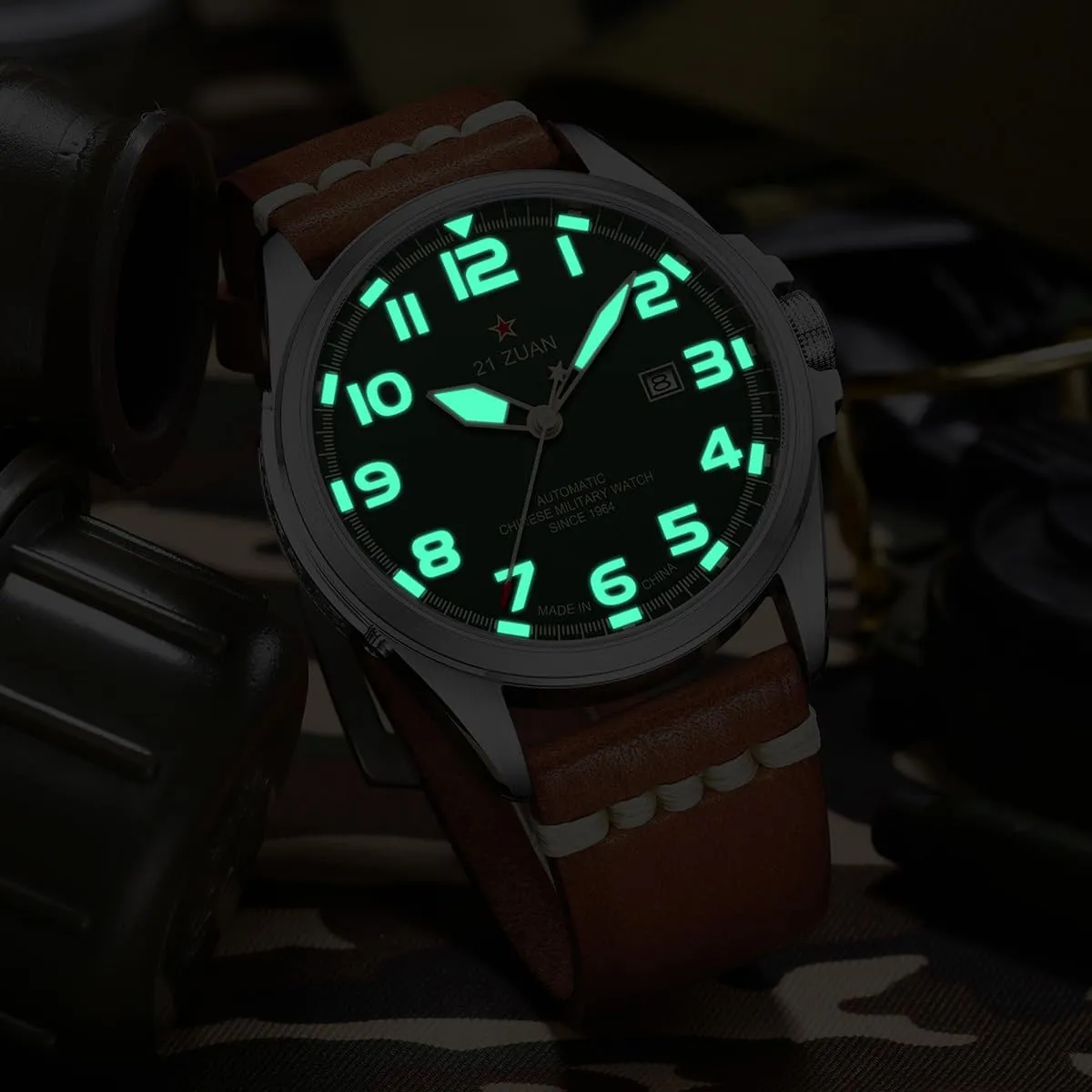 for Men, Mens Army Tactical Field Sport Work Watch, Waterproof Date Display, Outdoor Work Wrsitwatch, D581 Men's conservation diffusion aquarium metric upsurge Mechanical Watch, Automatic Watches, Military Watches 