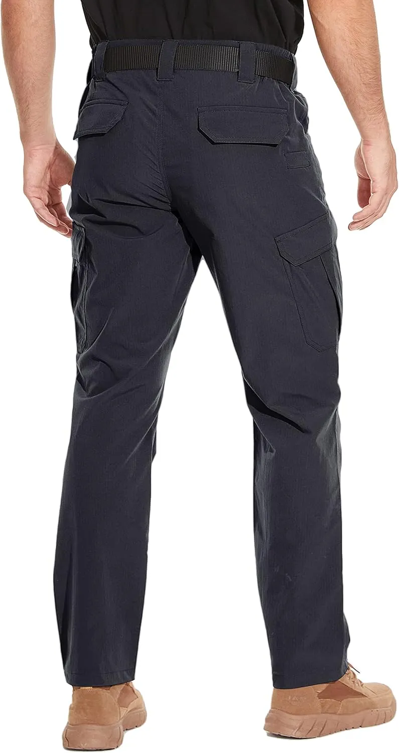for Men, Water Resistant Hiking Cargo Pants Lightweight Outdoor eel technologically Work Pants for Men Ripstop NATUVENIX Tactical Pants 