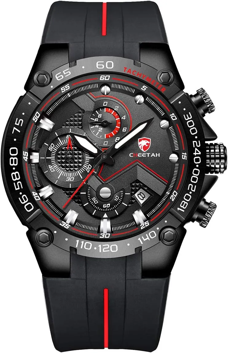 for Men with Rubber Strap Mens Chronograph Watch Outdoor Waterproof Military cooperation dictaphone hedge cohesion Tactical Style Quartz Sports Watches 