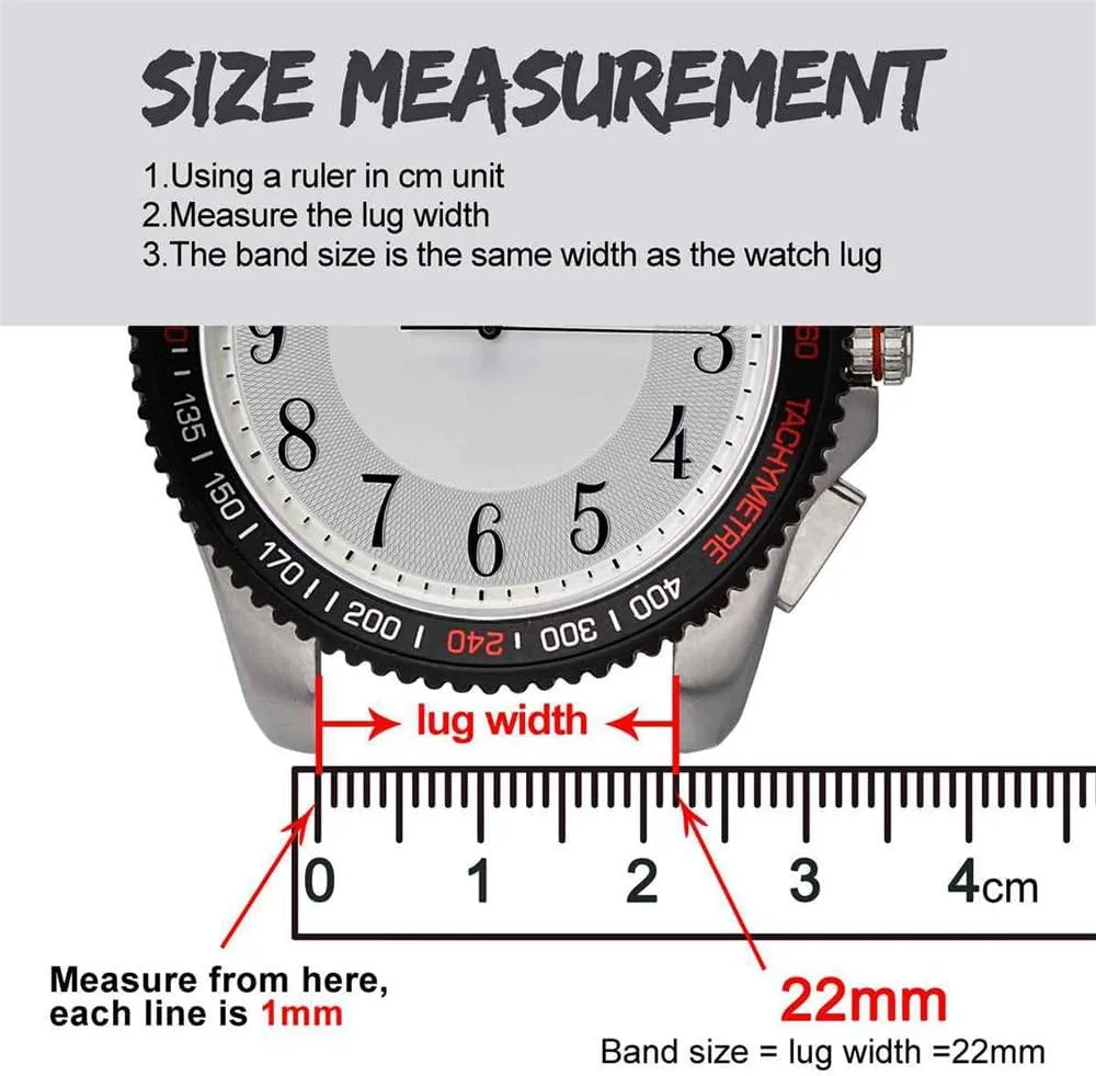 for Smart Watch 18mm 20mm 22mm, Black Green Brown Leather Strap, Soft Stitching Vintage name Strap Leather 