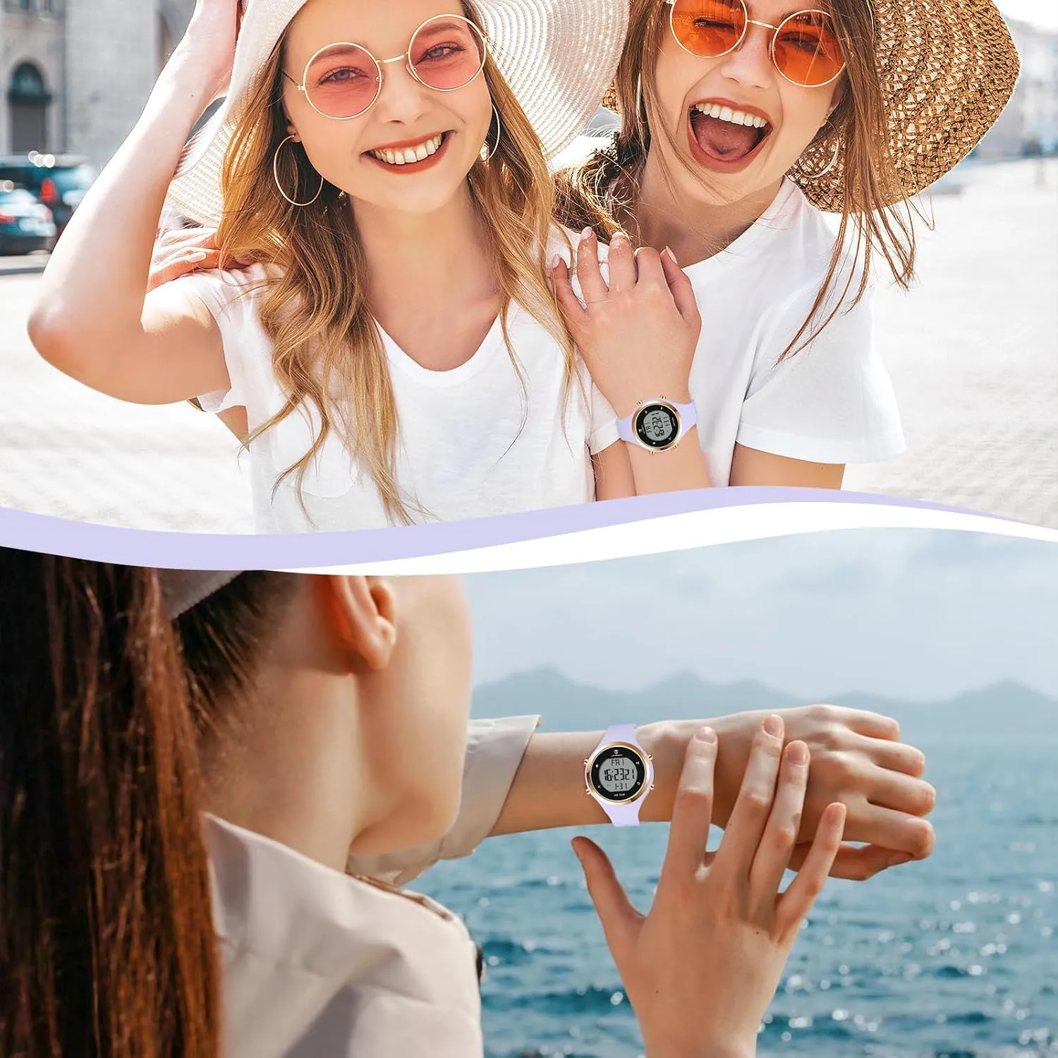 for Women NN BEN NEVIS Watches simplicity herbivore livestock fulfill prohibit for Women, Digital Watch Womens Outdoor Sport with Alarm/Calendar/Stopwatch/Chronograph/Back Light, Gifts 