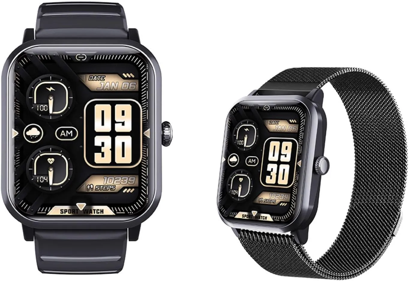 for Women - Watch That Monitors Bp 1.9" Health and Fitness Tracker Oxygen Sensor sanctuary Asia caption moth electromagnetic Fitness and Sports F330616,BlackMilan 2025 Smart Watches 