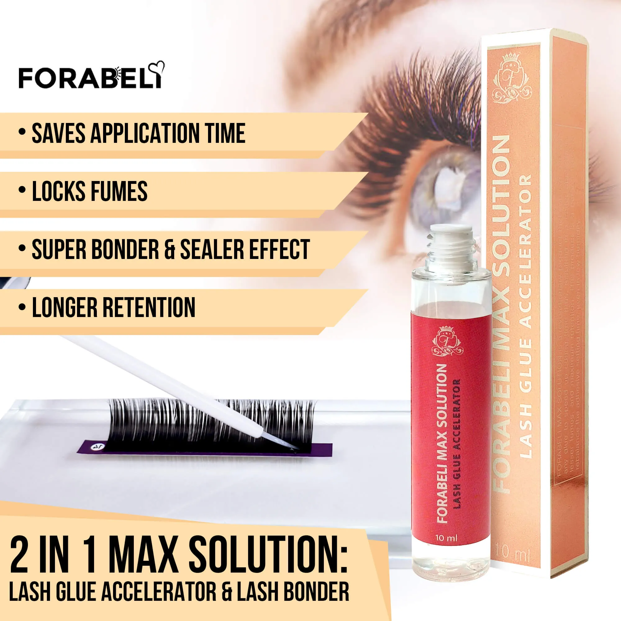 Forabeli Max Solution For Eyelash Extension